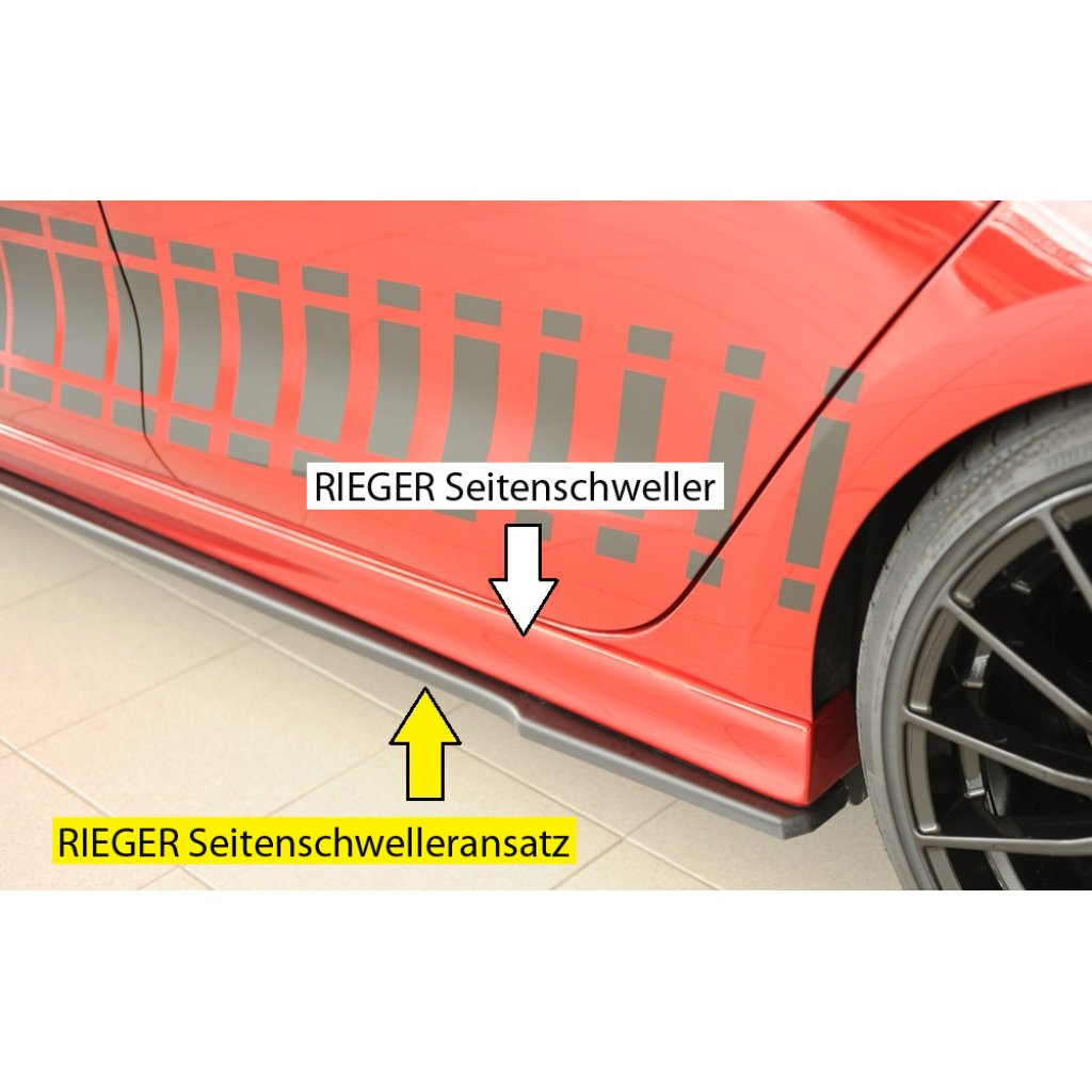 Rieger spoiler pod boční práh mont. strana levá pro Cupra Leon KL 5-dvéř. (ST/sportstourer), r.v. 09/20-, plast ABS bez povrchové úpravy