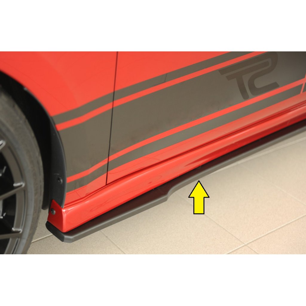 Rieger spoiler pod boční práh mont. strana levá pro Cupra Leon KL 5-dvéř. (ST/sportstourer), r.v. 09/20-, plast ABS bez povrchové úpravy