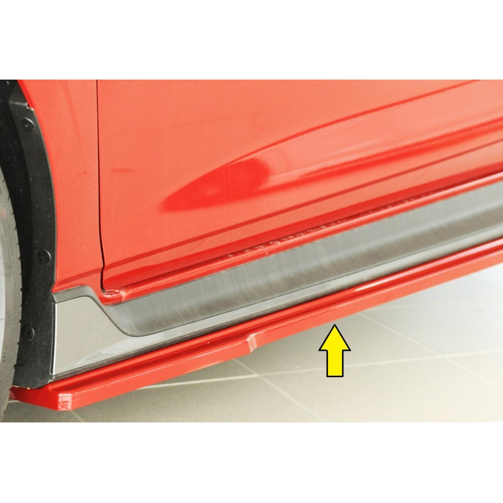Rieger spoiler pod boční práh mont. strana levá pro Hyundai i20 N-Performance BC3 5-dvéř. (hatchback), r.v. 04/21-, plast ABS bez povrchové úpravy
