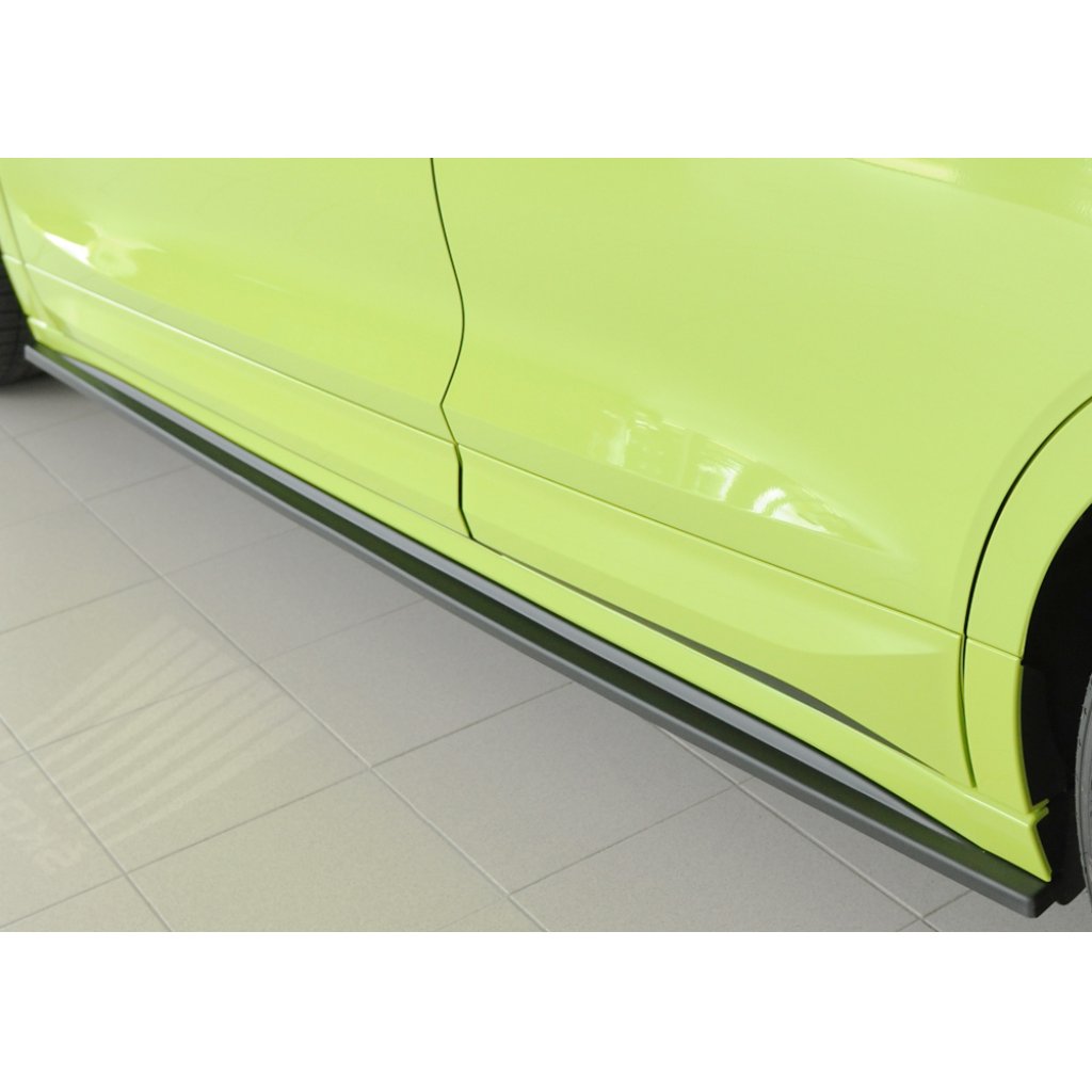 Rieger spoiler pod boční práh mont. strana levá pro Škoda Enyaq iV RS SUV (5AZ), r.v. 07/21-, plast ABS bez povrchové úpravy