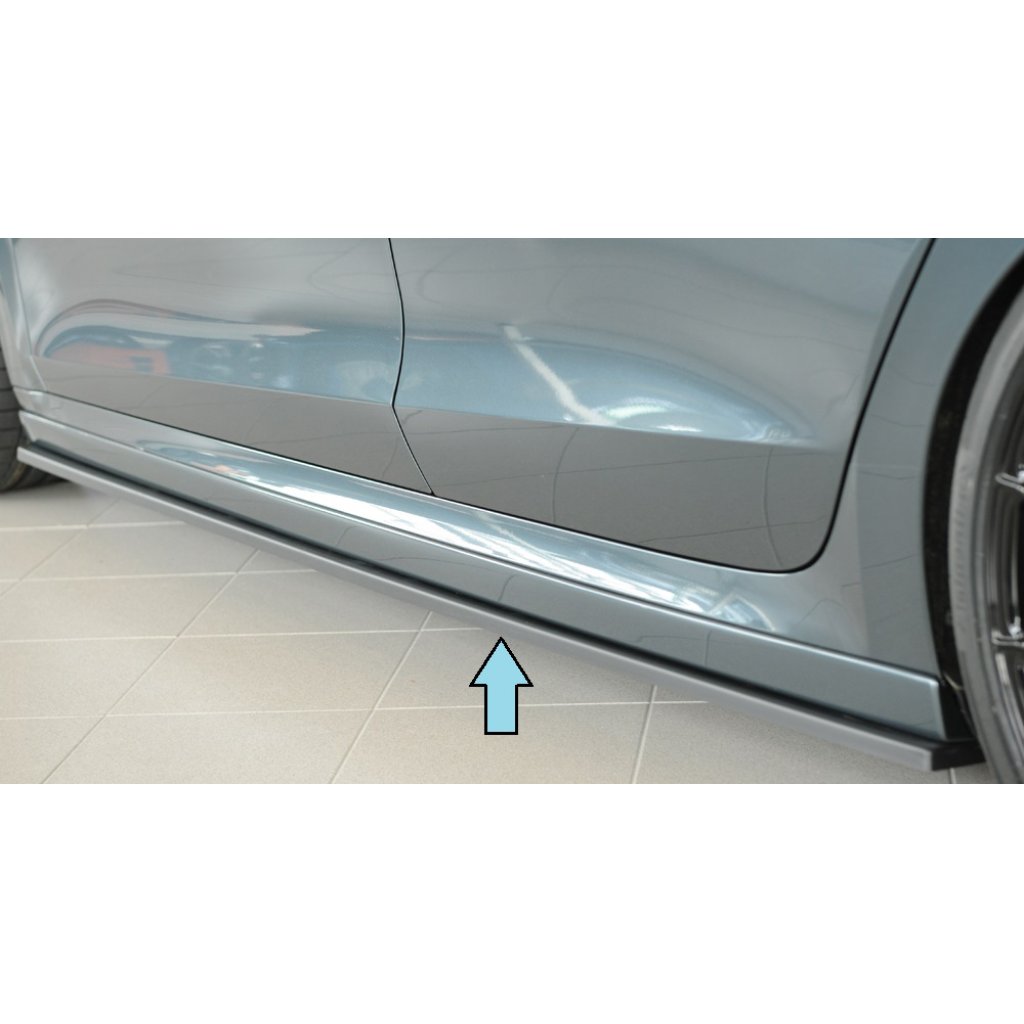 Rieger spoiler pod boční práh mont. strana levá pro Škoda Octavia RS NX combi, r.v. 07/20-, plast ABS bez povrchové úpravy