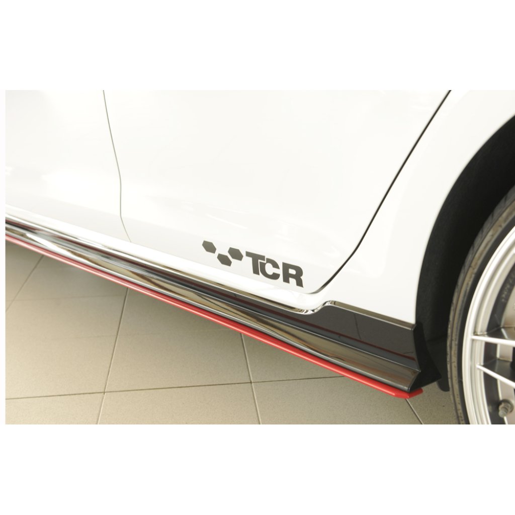 Rieger spoiler pod boční práh mont. strana levá pro Volkswagen Golf 7 GTI-TCR 3-dvéř., 5-dvéř., r.v. 01/19-, plast ABS bez povrchové úpravy
