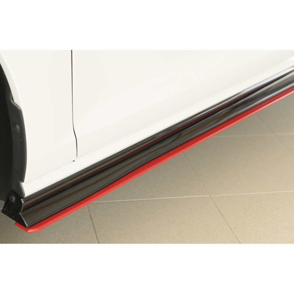 Rieger spoiler pod boční práh mont. strana levá pro Volkswagen Golf 7 GTI-TCR 3-dvéř., 5-dvéř., r.v. 01/19-, plast ABS bez povrchové úpravy