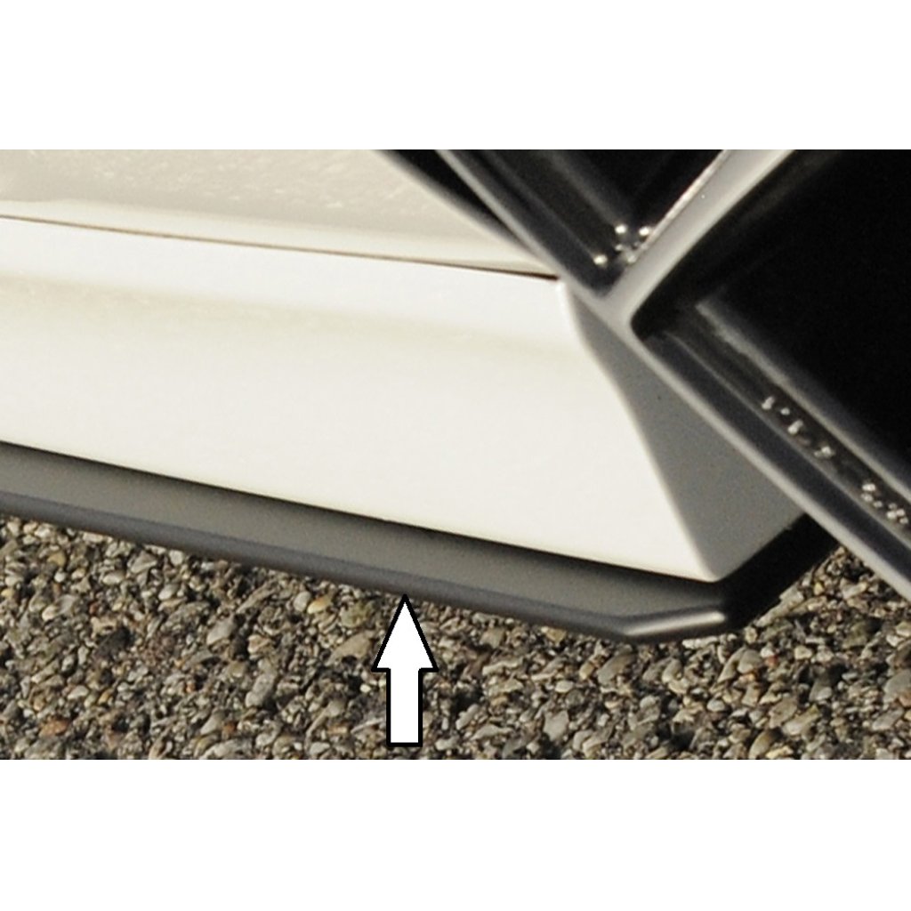 Rieger spoiler pod boční práh mont. strana levá pro Volkswagen Golf 7 vč. GTD, R 3-dvéř., 5-dvéř. před faceliftem, r.v. 06/13-12/16, 10/12-12/16, 12/13-12/16, plast ABS bez povrchové úpravy