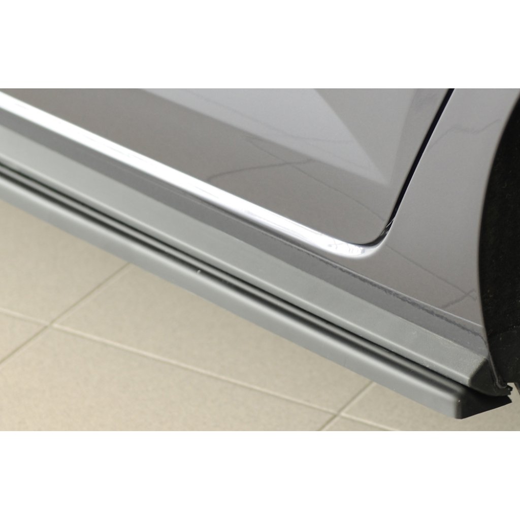 Rieger spoiler pod boční práh mont. strana levá pro Volkswagen Polo AW 5-dvéř., r.v. 06/21-, plast ABS bez povrchové úpravy