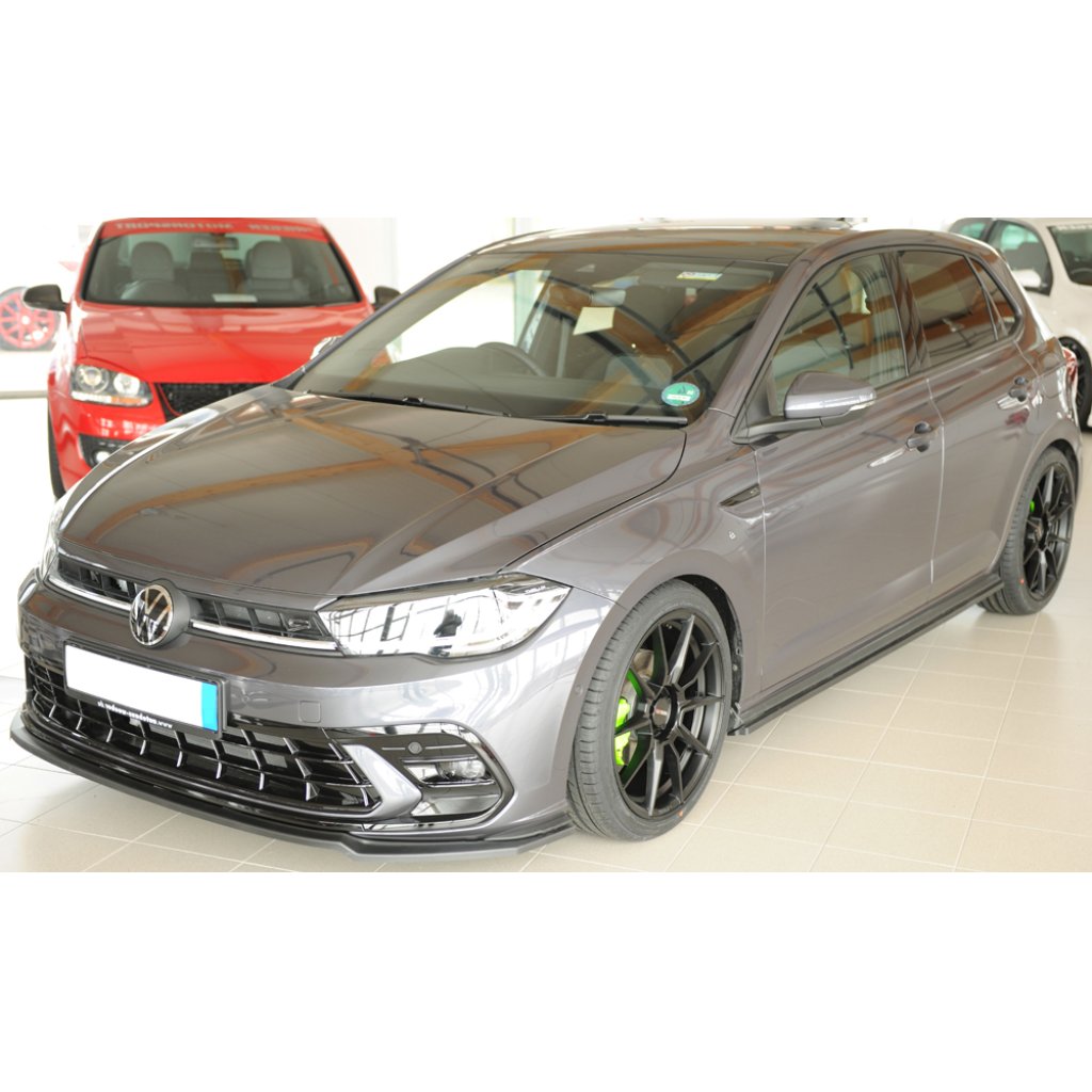Rieger spoiler pod boční práh mont. strana levá pro Volkswagen Polo AW 5-dvéř., r.v. 06/21-, plast ABS bez povrchové úpravy