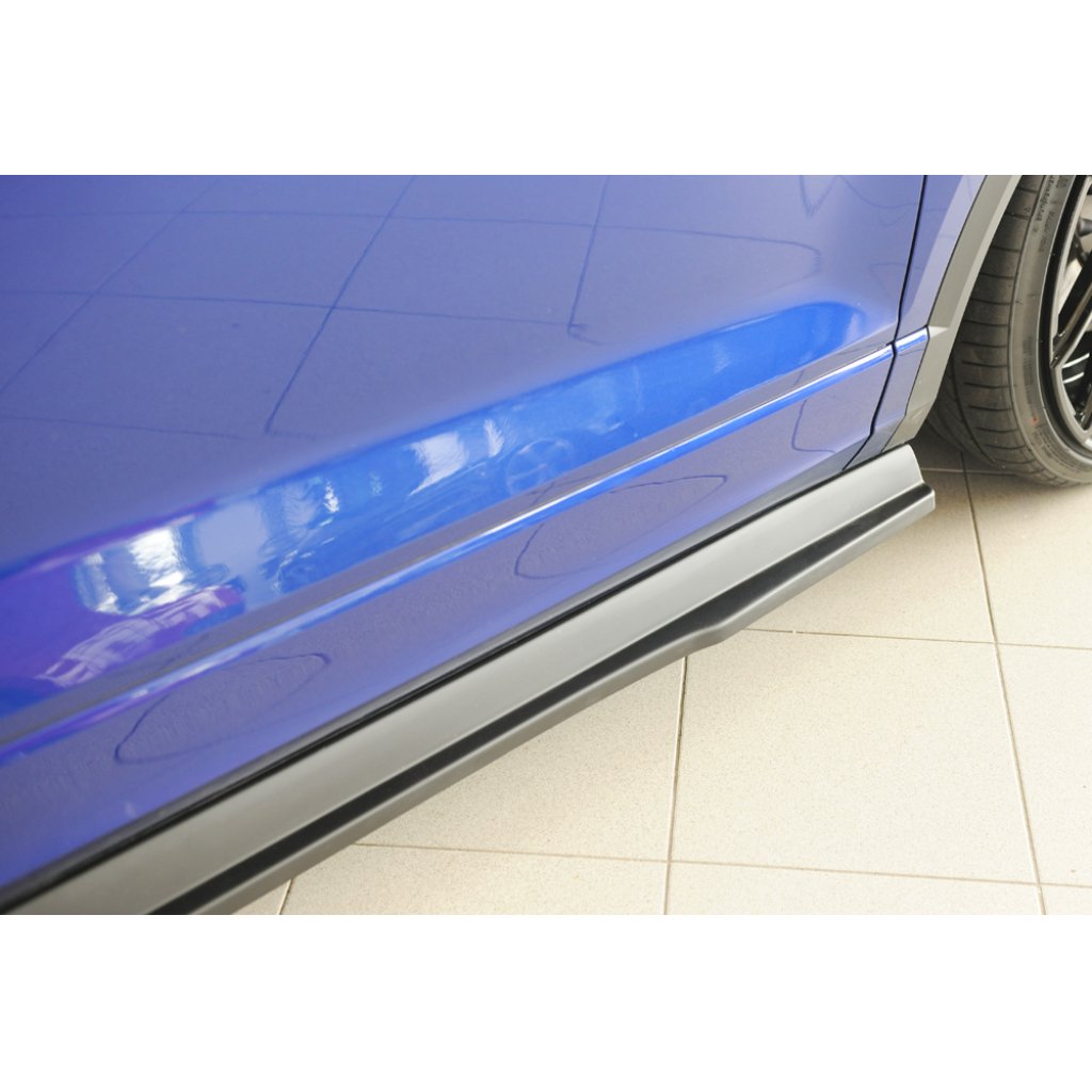 Rieger spoiler pod boční práh mont. strana levá pro Volkswagen T-roc R A1 5-dvéř., r.v. 01/22-, plast ABS bez povrchové úpravy