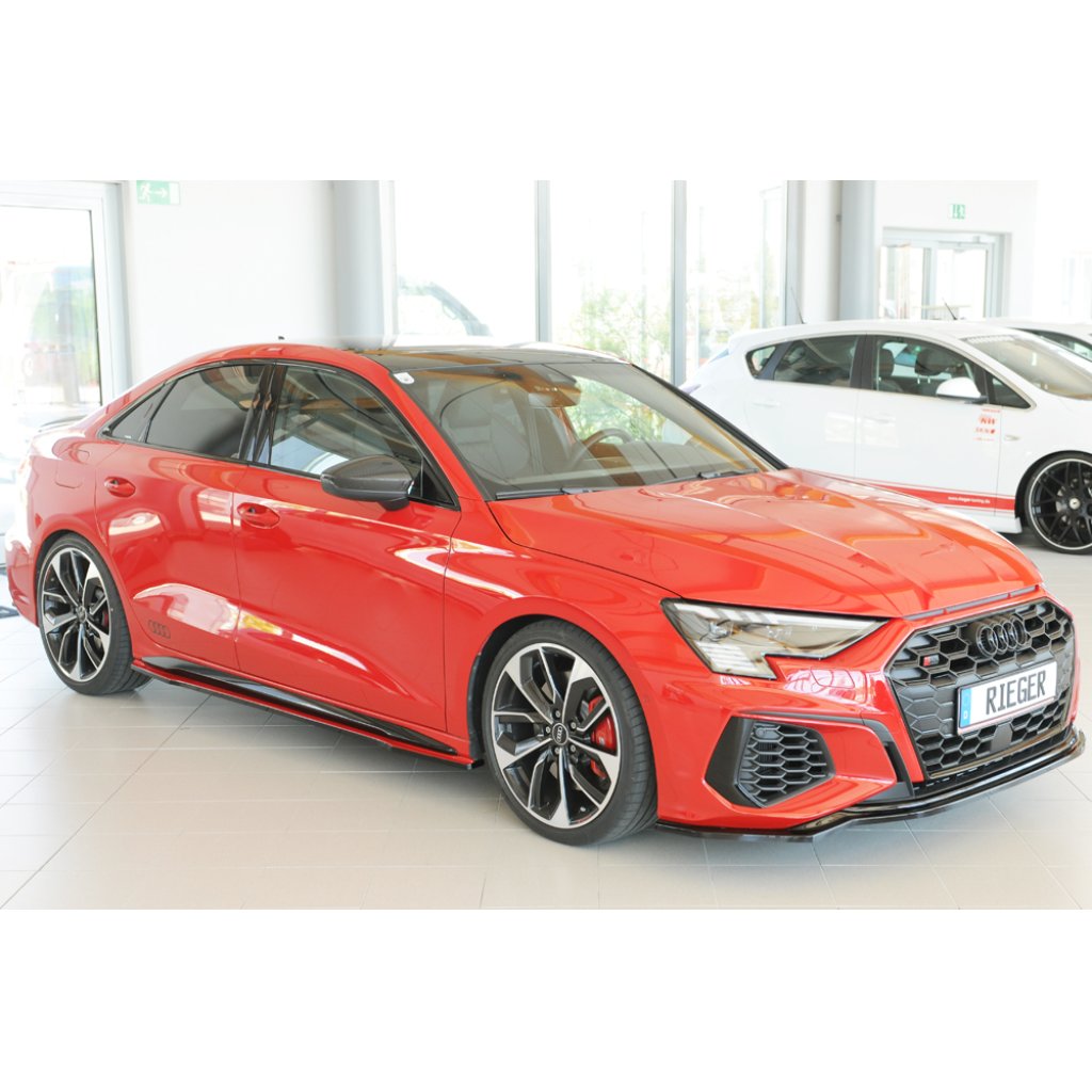 Rieger spoiler pod boční práh mont. strana pravá pro Audi A3 S3 GY 5-dvéř. (sedan), r.v. 07/20-, plast ABS bez povrchové úpravy