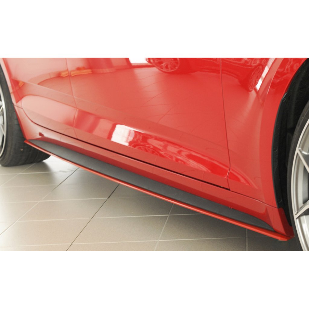Rieger spoiler pod boční práh mont. strana pravá pro Audi A5 B9, F5 Sportback před faceliftem, r.v. 07/16-12/19, plast ABS bez povrchové úpravy