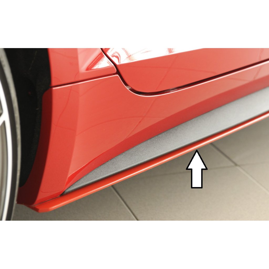 Rieger spoiler pod boční práh mont. strana pravá pro Audi A5 S5 B9, F5 Sportback před faceliftem, r.v. 11/16-12/19, plast ABS bez povrchové úpravy