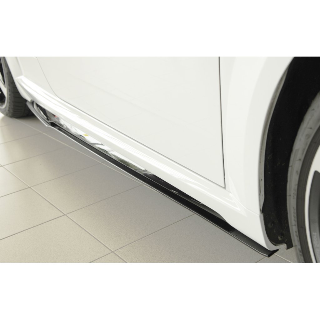 Rieger spoiler pod boční práh mont. strana pravá pro Audi TT RS 8J, 8J1-FV, 8S kupé, roadster po faceliftu, r.v. 09/18-, plast ABS bez povrchové úpravy