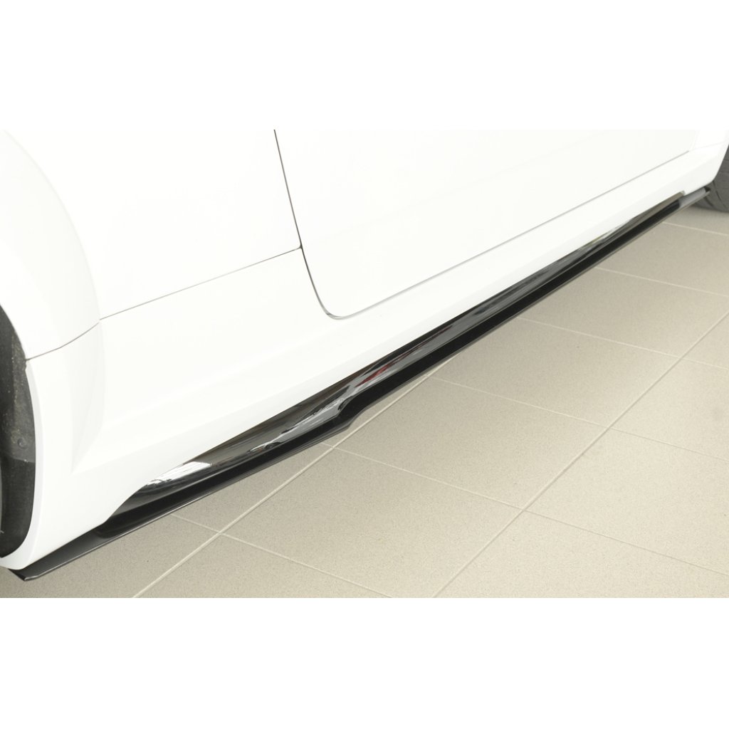 Rieger spoiler pod boční práh mont. strana pravá pro Audi TT RS 8J, 8J1-FV, 8S kupé, roadster po faceliftu, r.v. 09/18-, plast ABS bez povrchové úpravy