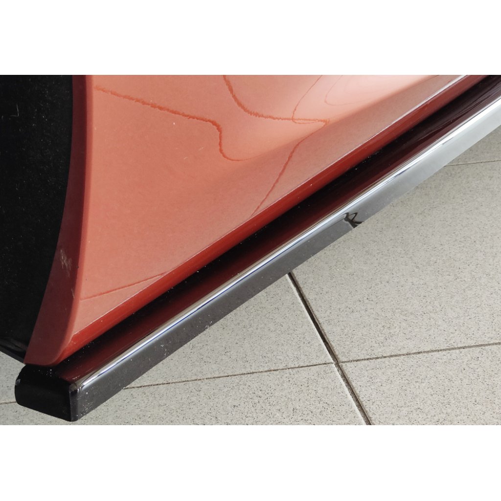 Rieger spoiler pod boční práh mont. strana pravá pro BMW řada 1 F21 sedan / 2-dvéř., 09/12-03/2015, plast ABS lakovaný do černé lesklé barvy