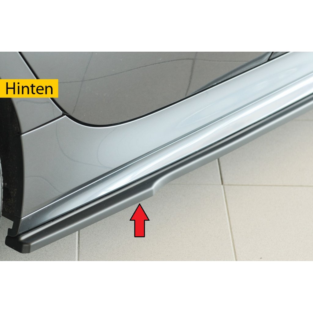 Rieger spoiler pod boční práh mont. strana pravá pro BMW řada 1 F40 hatchback / 4-dr., r.v. 07/19-, plast ABS bez povrchové úpravy