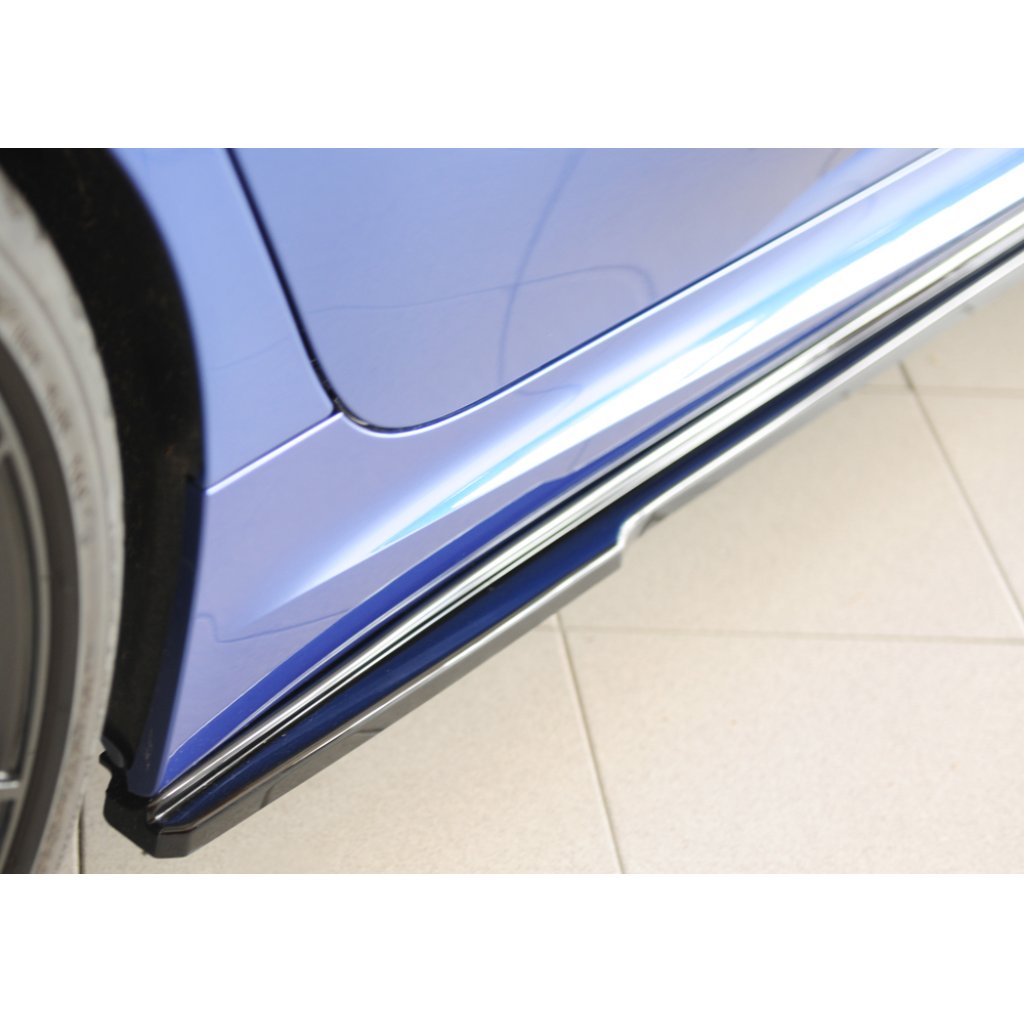 Rieger spoiler pod boční práh mont. strana pravá pro BMW řada 3 G20 sedan, 03/19-, plast ABS lakovaný do černé lesklé barvy