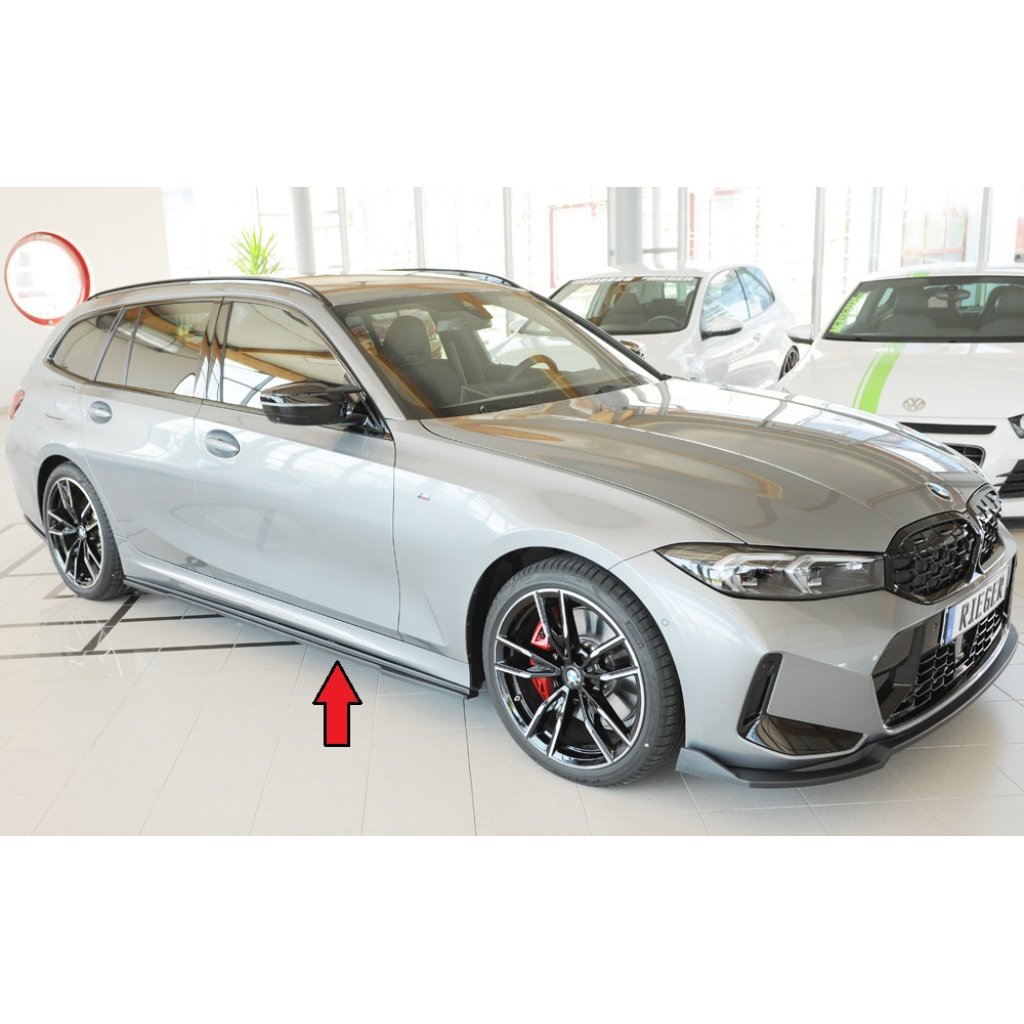 Rieger spoiler pod boční práh mont. strana pravá pro BMW řada 3 G20 sedan, r.v. 03/19-, plast ABS bez povrchové úpravy