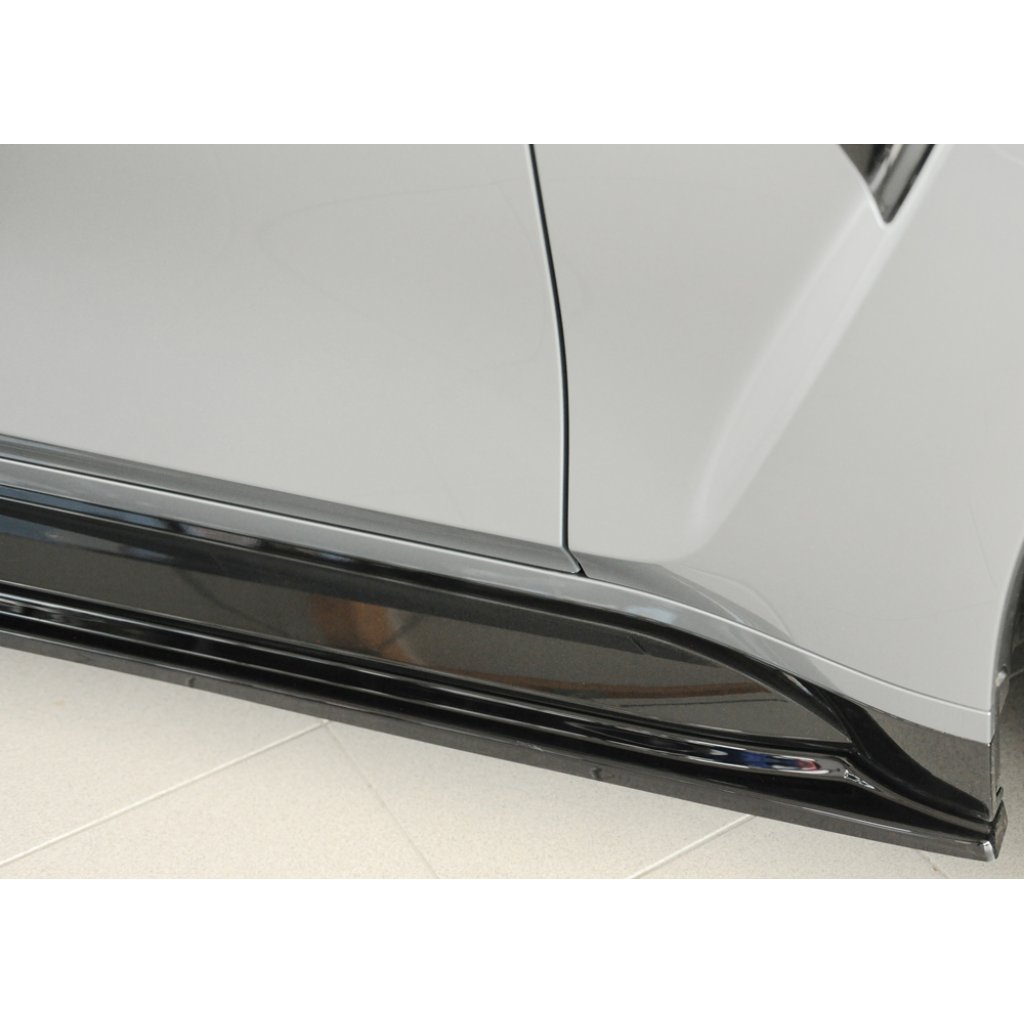 Rieger spoiler pod boční práh mont. strana pravá pro BMW Řada 3 G80 M3 CS G34MKS sedan, 01/23-, plast ABS lakovaný do černé lesklé barvy