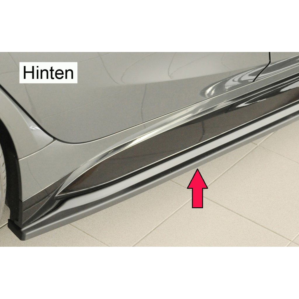 Rieger spoiler pod boční práh mont. strana pravá pro BMW Řada 3 G80 M3 CS G34MKS sedan, r.v. 01/23-, plast ABS bez povrchové úpravy