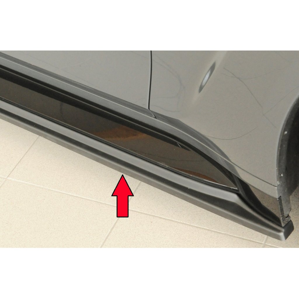 Rieger spoiler pod boční práh mont. strana pravá pro BMW řada 3 G81 M3 touring, r.v. 07/22-, plast ABS bez povrchové úpravy