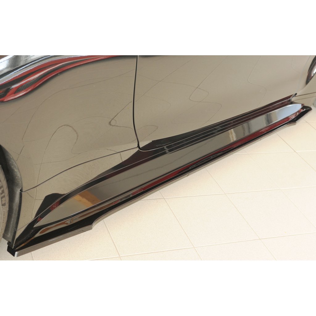 Rieger spoiler pod boční práh mont. strana pravá pro BMW Řada 4 G82 M4 CSL G34MKS kupé, 07/22-, plast ABS lakovaný do černé lesklé barvy