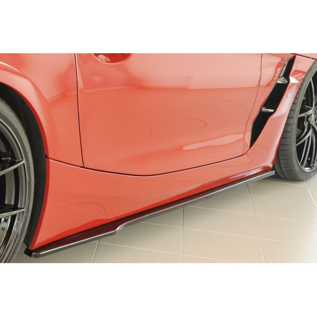 Rieger spoiler pod boční práh mont. strana pravá pro BMW Z4 G29, G4Z roadster, 03/19-, plast ABS lakovaný do černé lesklé barvy