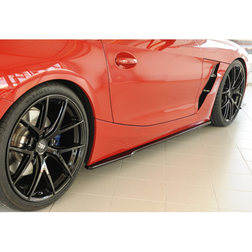 Rieger spoiler pod boční práh mont. strana pravá pro BMW Z4 G29, G4Z roadster, 03/19-, plast ABS lakovaný do černé lesklé barvy