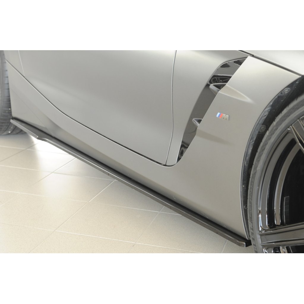 Rieger spoiler pod boční práh mont. strana pravá pro BMW Z4 G29, G4Z roadster, 03/19-, plast ABS lakovaný do černé lesklé barvy
