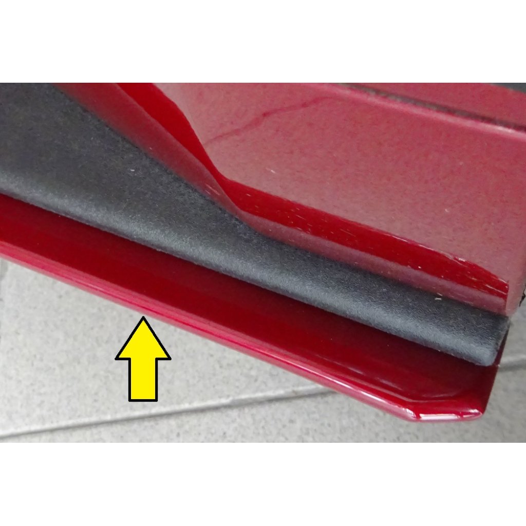 Rieger spoiler pod boční práh mont. strana pravá pro Ford Mustang 6 LAE kabriolet, kupé před faceliftem, r.v. 11/14-07/17, plast ABS bez povrchové úpravy
