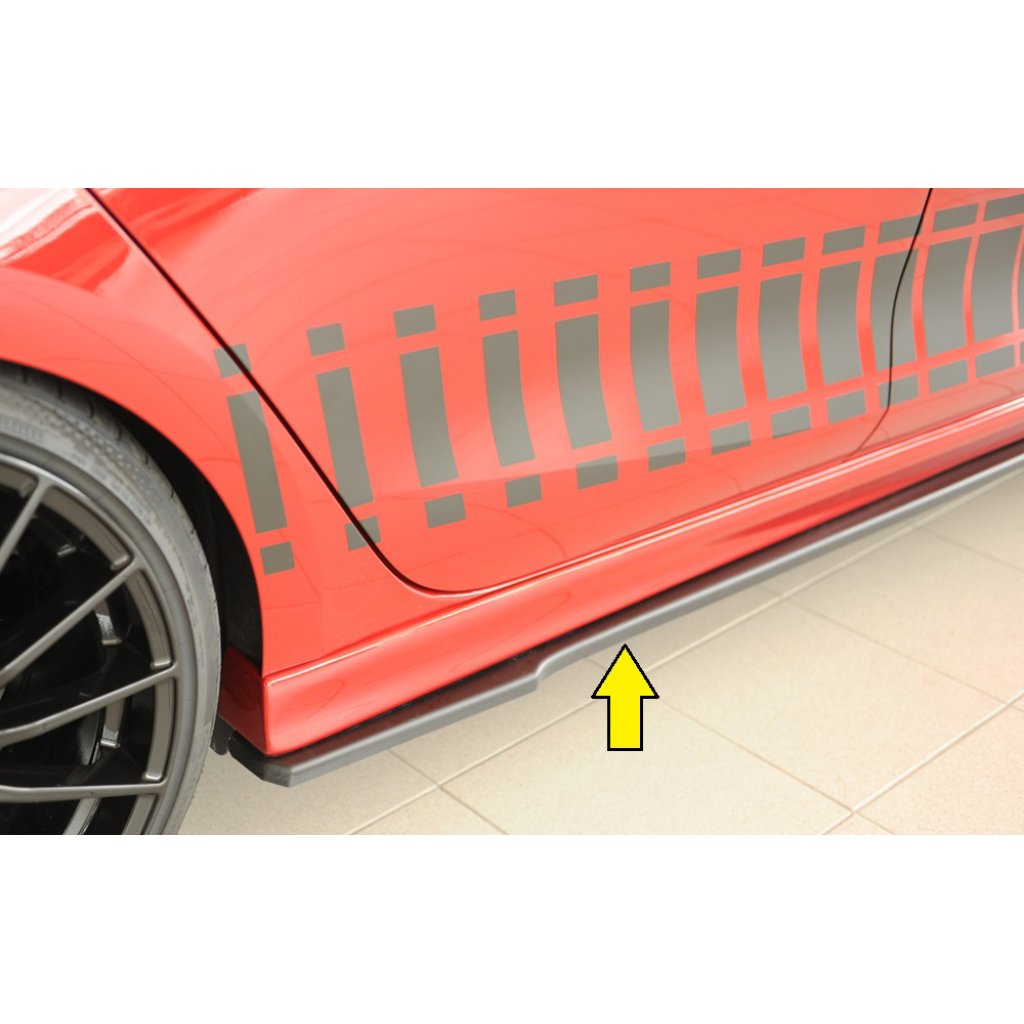 Rieger spoiler pod boční práh mont. strana pravá pro Seat Leon KL 5-dvéř., r.v. 04/20-, plast ABS bez povrchové úpravy