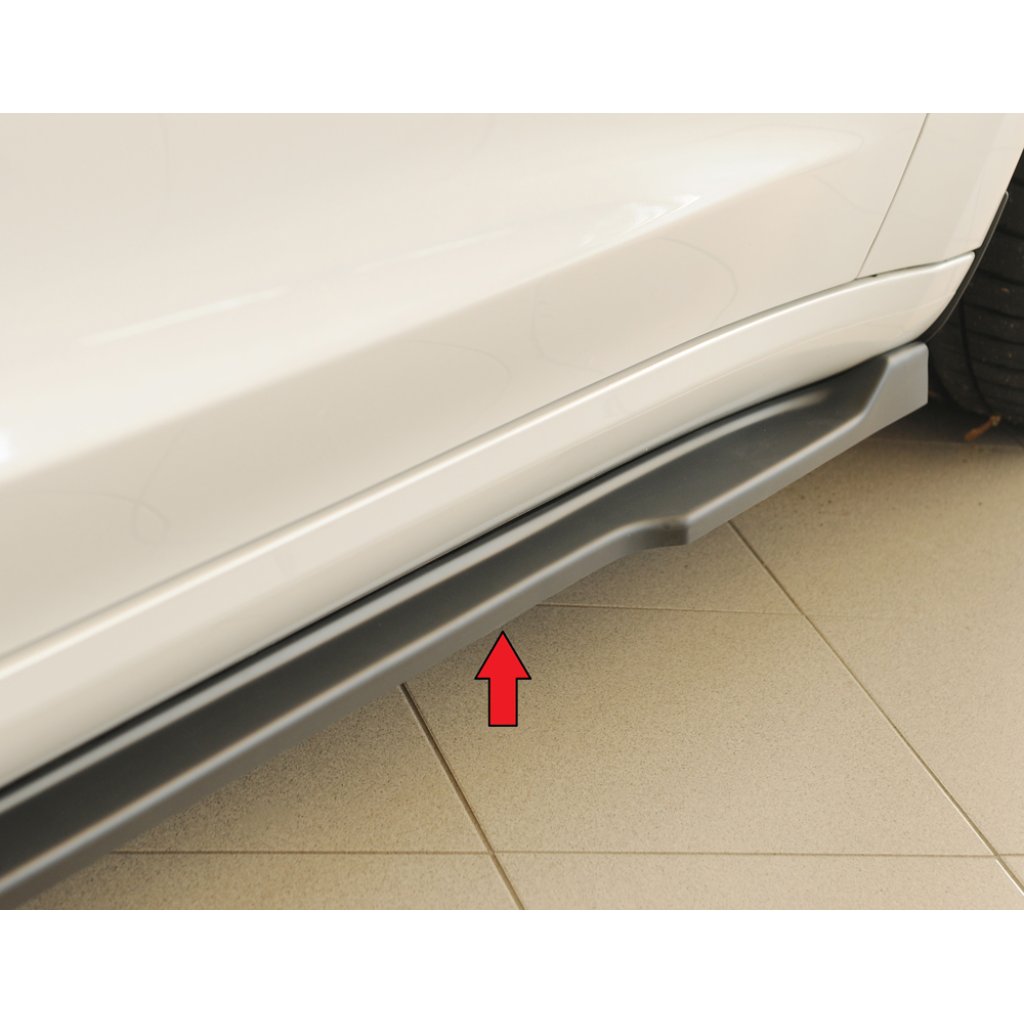 Rieger spoiler pod boční práh mont. strana pravá pro Tesla Model 3 003, r.v. 06/18-, plast ABS bez povrchové úpravy