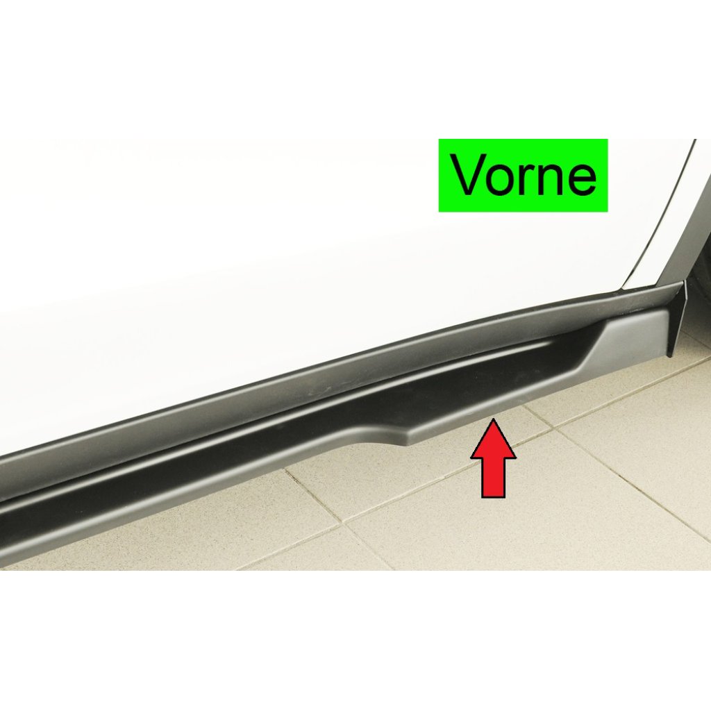 Rieger spoiler pod boční práh mont. strana pravá pro Tesla Model Y 003, r.v. 03/20-, plast ABS bez povrchové úpravy