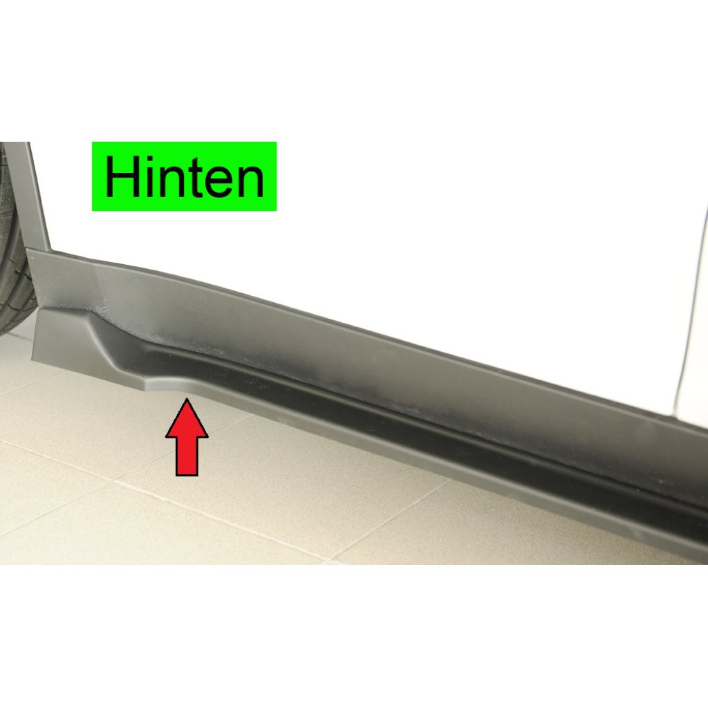 Rieger spoiler pod boční práh mont. strana pravá pro Tesla Model Y 003, r.v. 03/20-, plast ABS bez povrchové úpravy