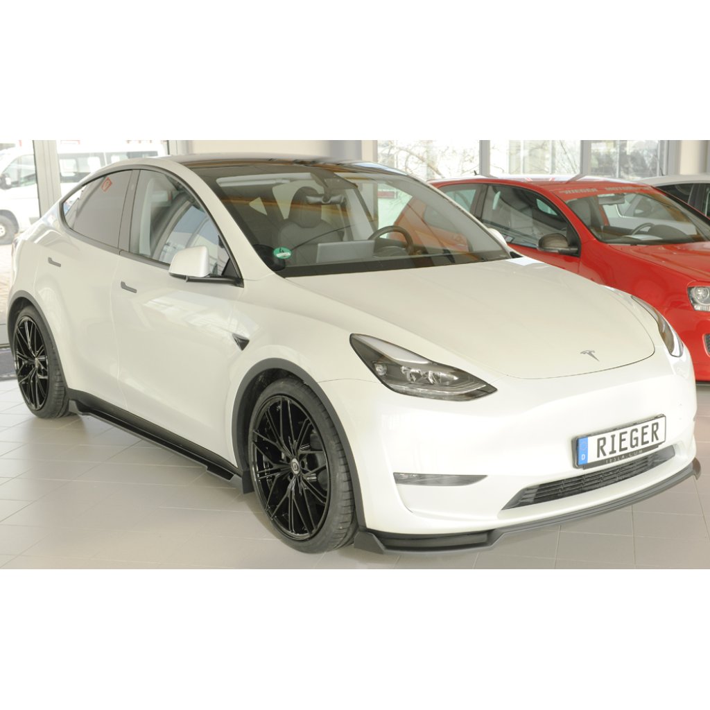 Rieger spoiler pod boční práh mont. strana pravá pro Tesla Model Y 003, r.v. 03/20-, plast ABS bez povrchové úpravy