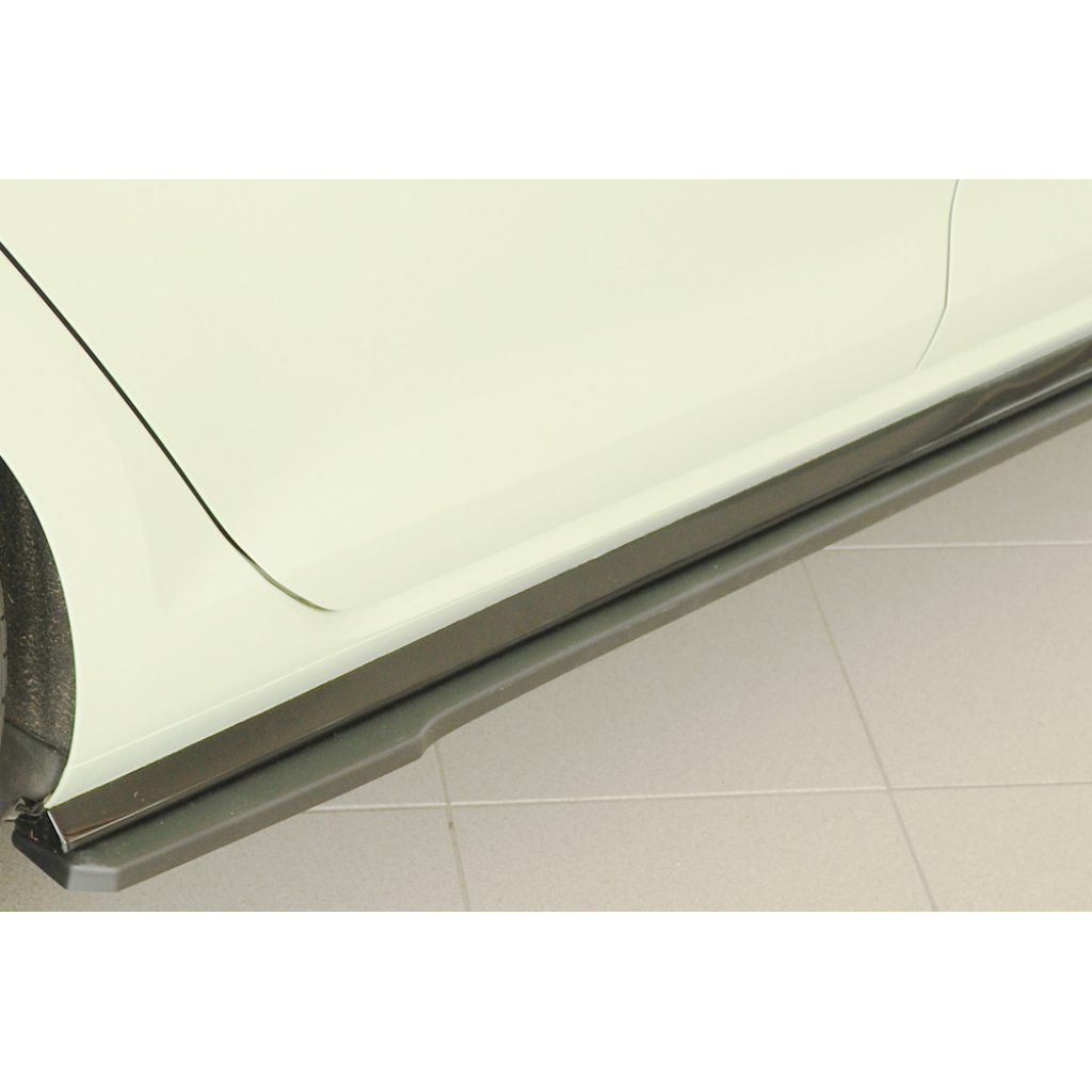 Rieger spoiler pod boční práh mont. strana pravá pro Volkswagen Golf 7 R-Line 3-dvéř., r.v. 02/17-, plast ABS bez povrchové úpravy