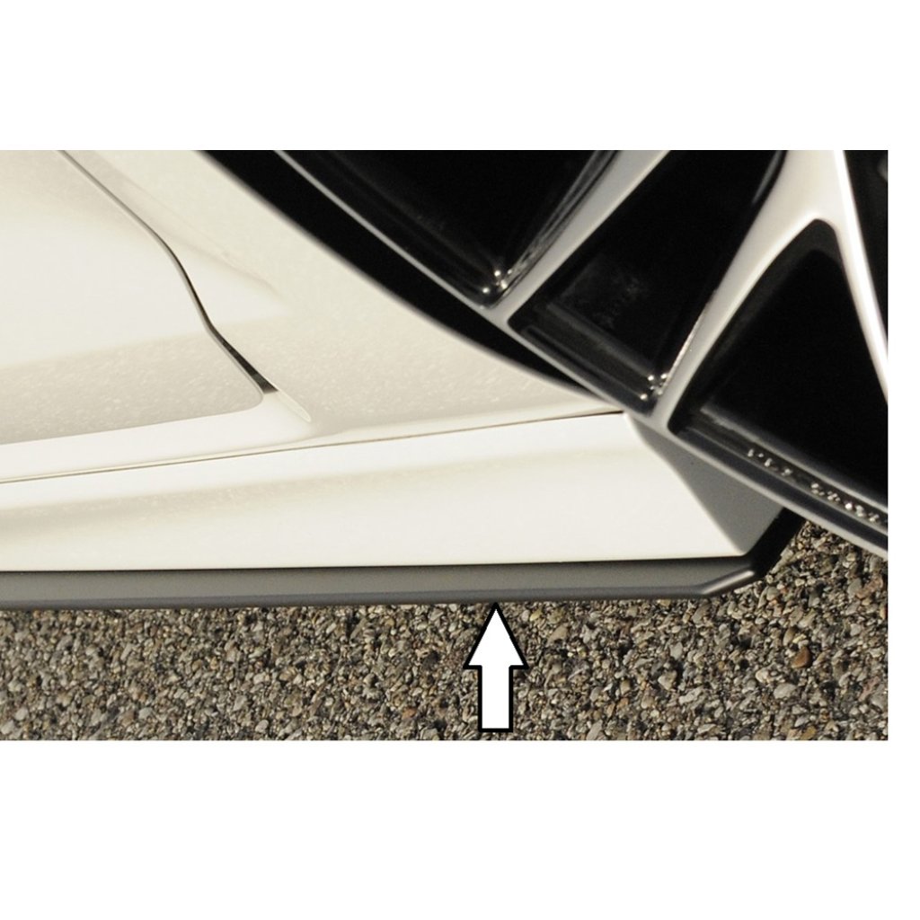 Rieger spoiler pod boční práh mont. strana pravá pro Volkswagen Golf 7 vč. GTD, R 3-dvéř., 5-dvéř. před faceliftem, r.v. 06/13-12/16, 10/12-12/16, 12/13-12/16, plast ABS bez povrchové úpravy