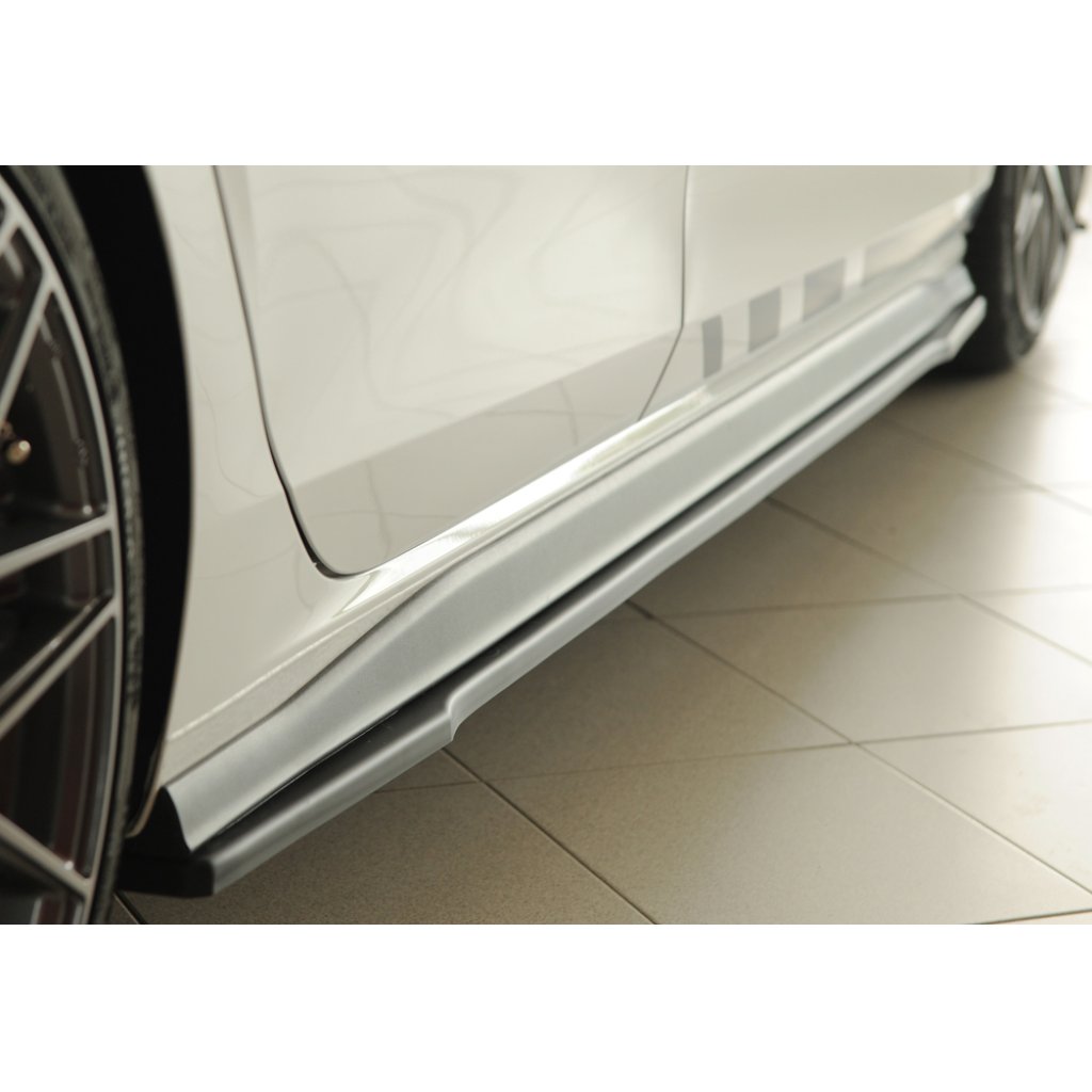 Rieger spoiler pod boční práh mont. strana pravá pro Volkswagen Golf 8 GTI Clubsport 5-dvéř., r.v. 10/20-, plast ABS bez povrchové úpravy