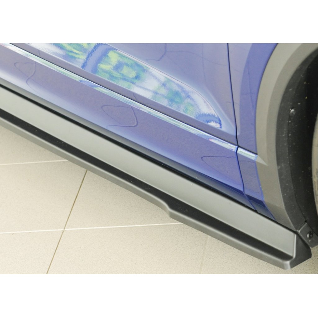 Rieger spoiler pod boční práh mont. strana pravá pro Volkswagen T-roc R A1 5-dvéř., r.v. 01/22-, plast ABS bez povrchové úpravy