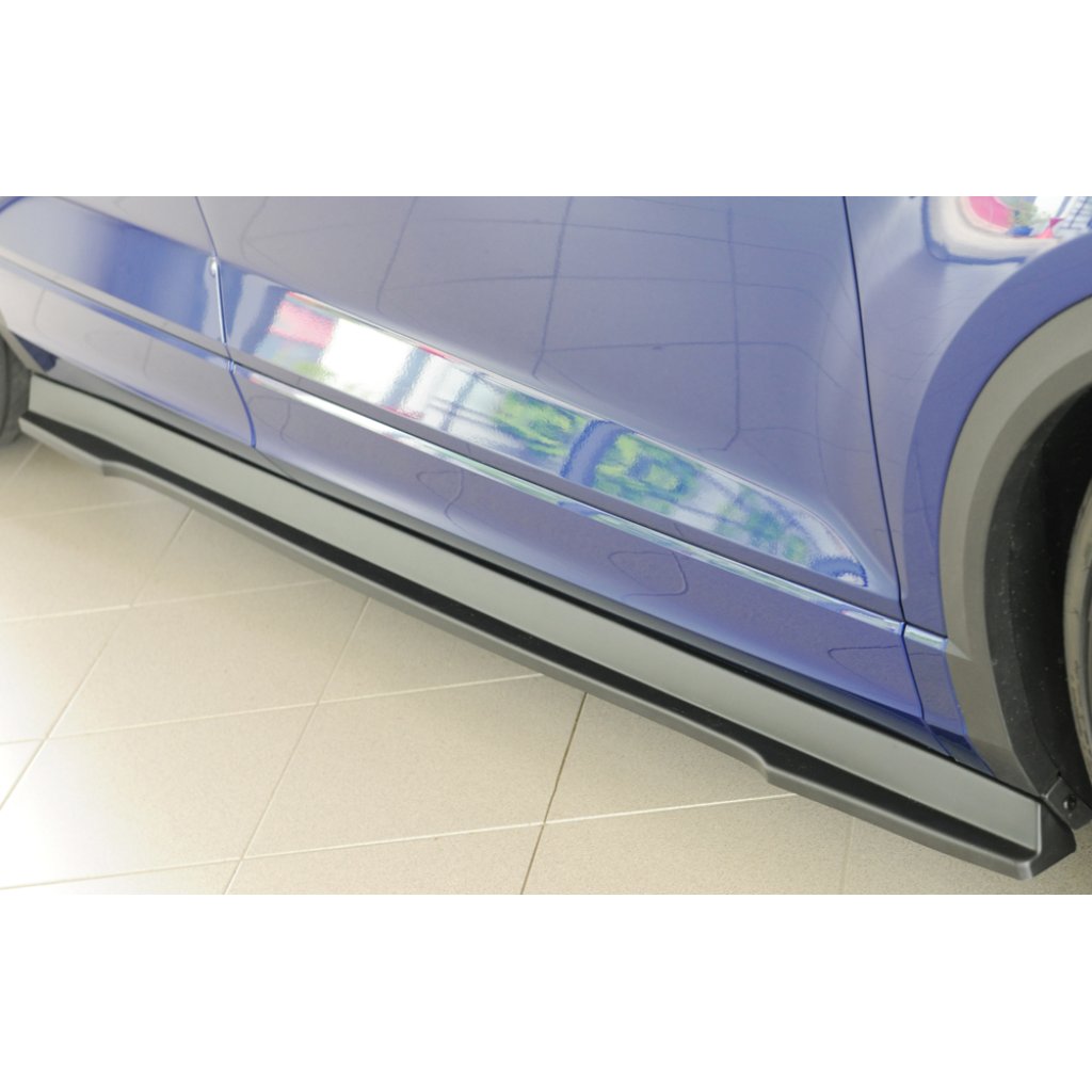 Rieger spoiler pod boční práh mont. strana pravá pro Volkswagen T-roc R A1 5-dvéř., r.v. 01/22-, plast ABS bez povrchové úpravy