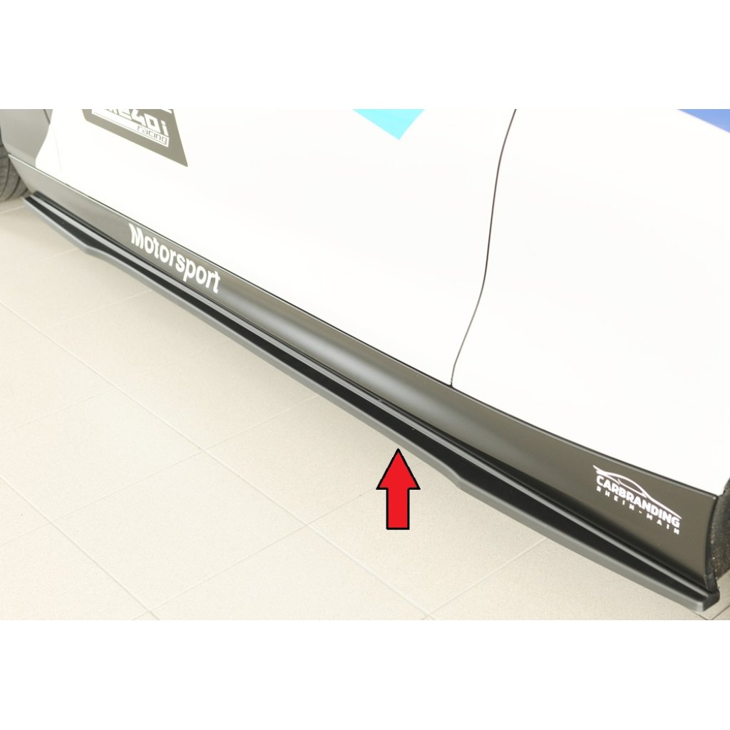 Rieger spoiler pod boční práh mont. strana pro BMW řada 2 F23 kabriolet, r.v. 07/17-, plast ABS bez povrchové úpravy