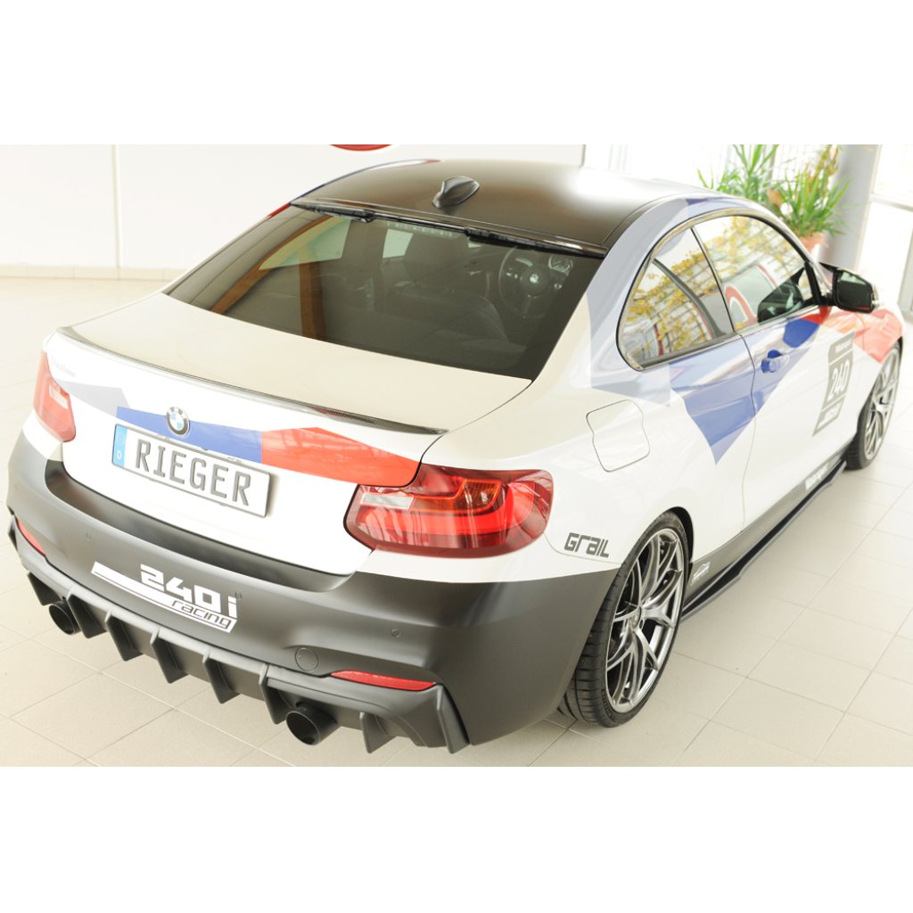 Rieger spoiler pod boční práh mont. strana pro BMW řada 2 F23 kabriolet, r.v. 07/17-, plast ABS bez povrchové úpravy