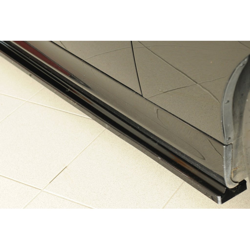 Rieger spoiler pod boční práh mont. strana pro BMW řada 3 E91 touring, 09/08-, plast ABS lakovaný do černé lesklé barvy, pravá strana
