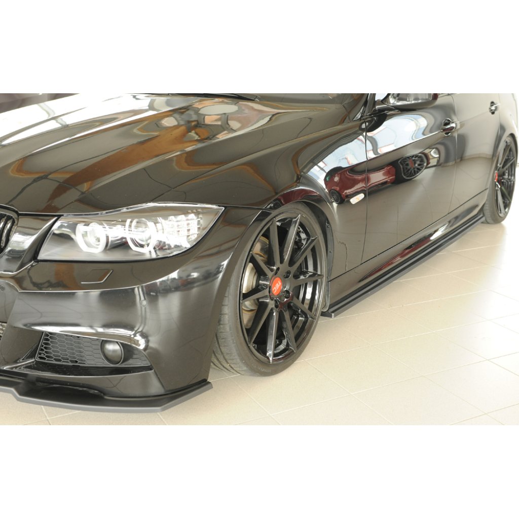 Rieger spoiler pod boční práh mont. strana pro BMW řada 3 E91 touring, r.v. 09/08-, plast ABS bez povrchové úpravy, levá strana