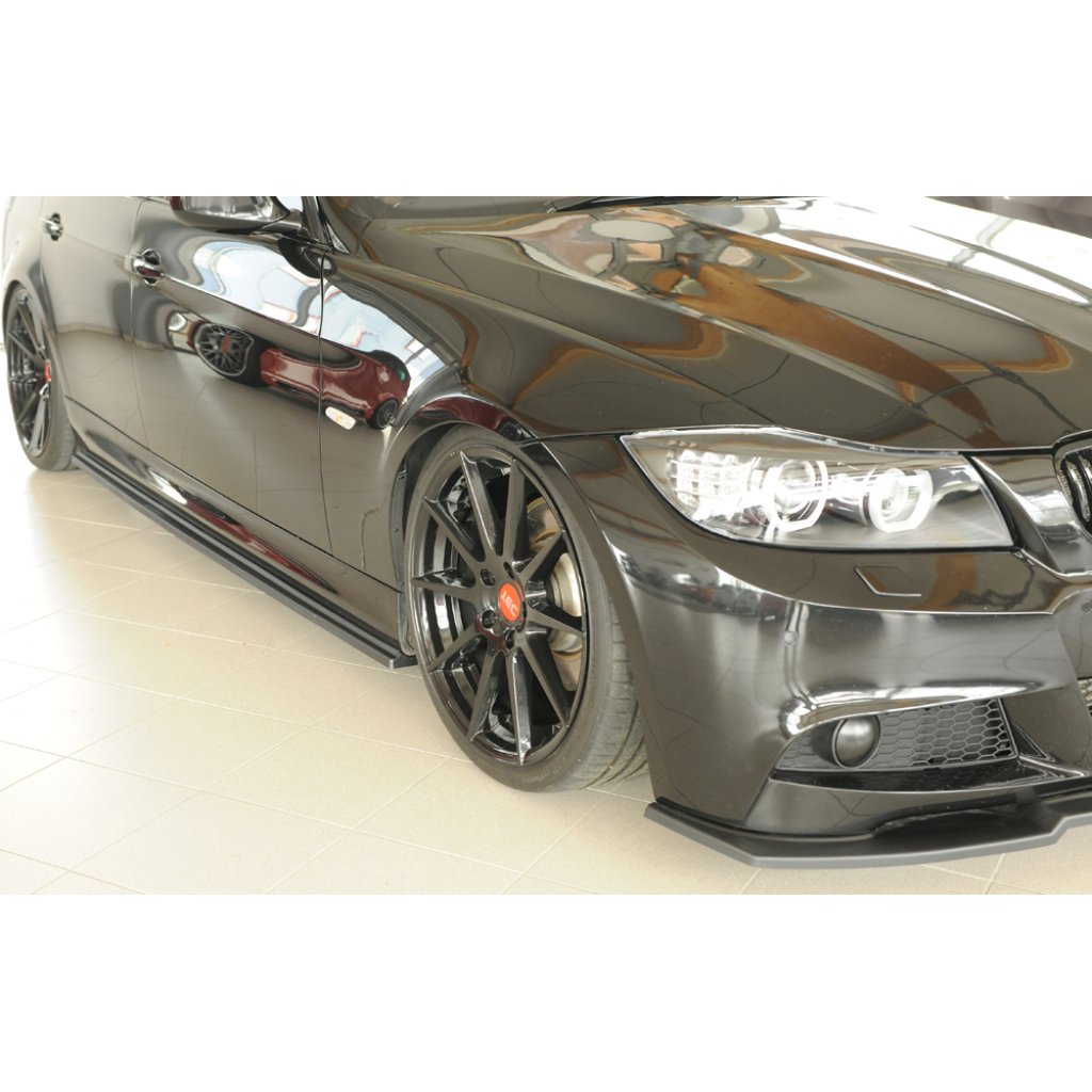 Rieger spoiler pod boční práh mont. strana pro BMW řada 3 E91 touring, r.v. 09/08-, plast ABS bez povrchové úpravy, pravá strana