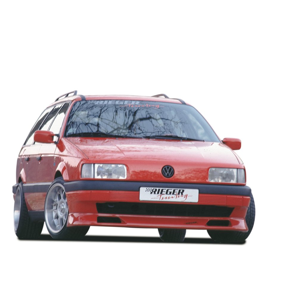 Rieger spoiler pod přední nárazník GTS pro Volkswagen Passat 35I combi, sedan, r.v. -09/93, plast ABS bez povrchové úpravy