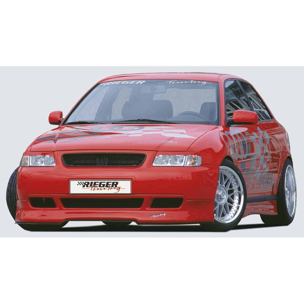 Rieger spoiler pod přední nárazník pro Audi A3 8L 3-dvéř., 5-dvéř., plast ABS bez povrchové úpravy, r.v. 09/1996-1999