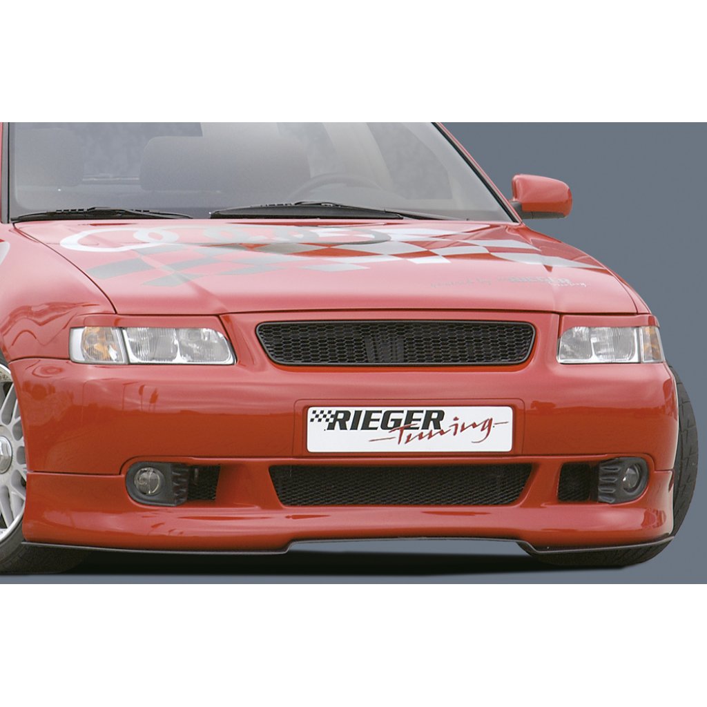 Rieger spoiler pod přední nárazník pro Audi A3 8L 3-dvéř., 5-dvéř., plast ABS bez povrchové úpravy, r.v. od 2000