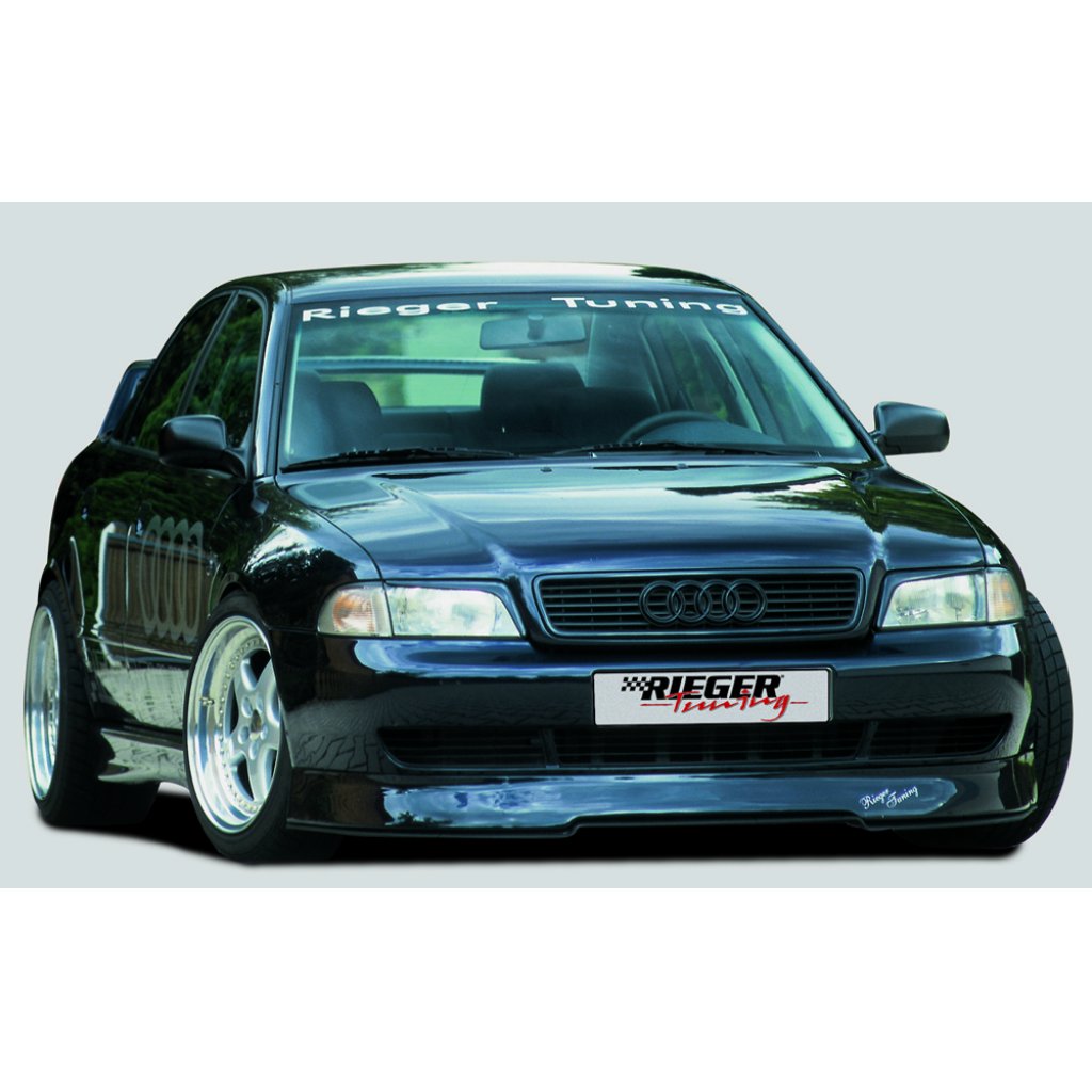 Rieger spoiler pod přední nárazník pro Audi A4 B5 avant, sedan, r.v. 11/94-98, plast ABS bez povrchové úpravy, r.v. 11/1994-1998