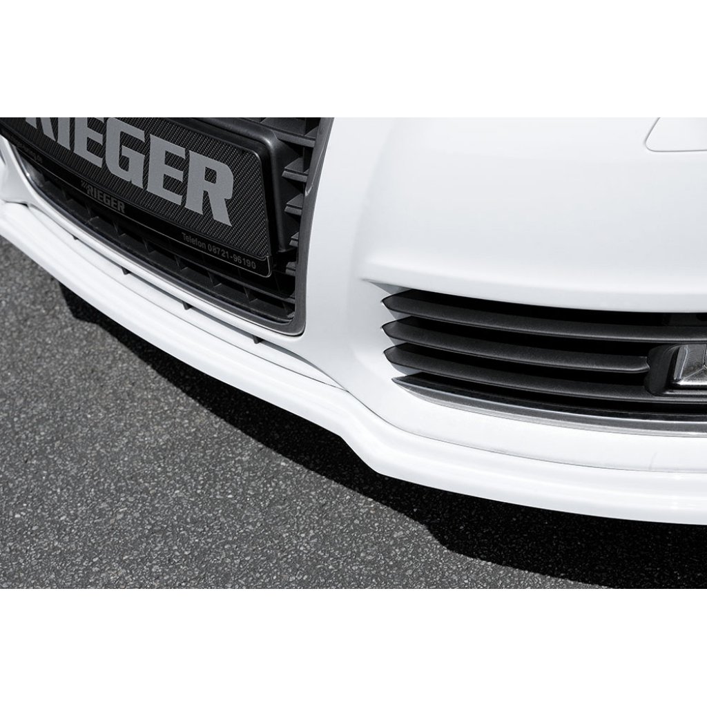 Rieger spoiler pod přední nárazník pro Audi A6 4F avant, sedan po faceliftu, r.v. 10/08-08/11, plast ABS bez povrchové úpravy