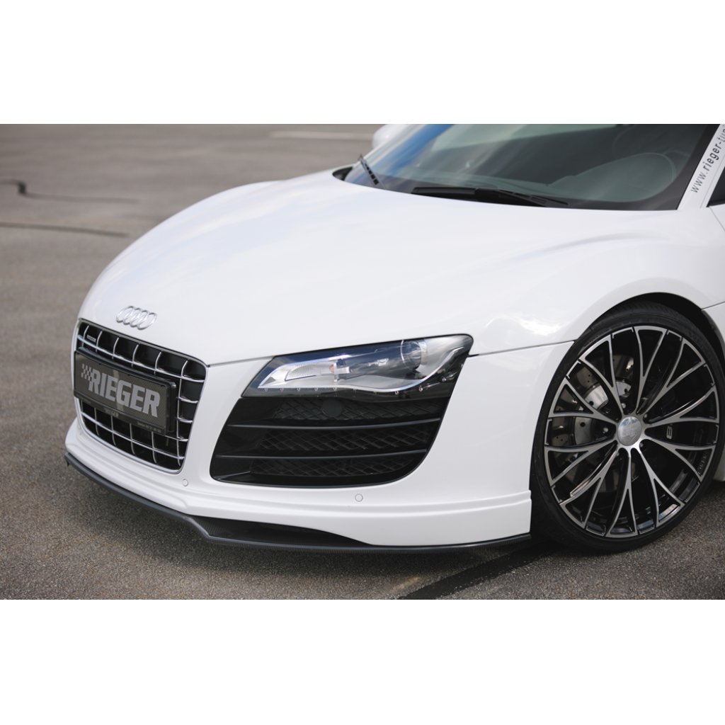 Rieger spoiler pod přední nárazník pro Audi R8 42 kupé, spyder, r.v. 04/07-, plast ABS bez povrchové úpravy