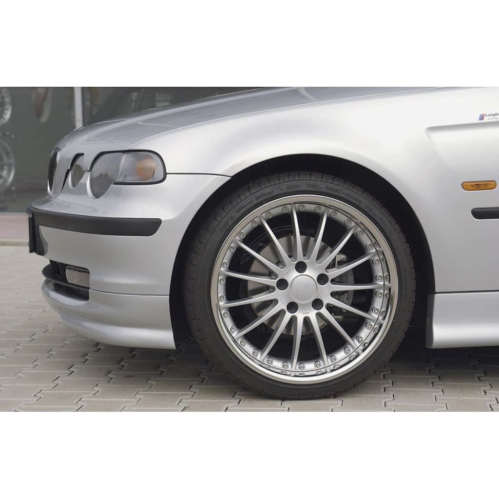 Rieger spoiler pod přední nárazník pro BMW řada 3 E46 compact po faceliftu, r.v. 02/02-, plast ABS bez povrchové úpravy